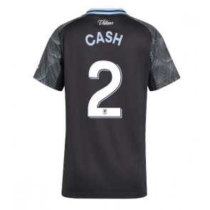 Aston Villa Matty Cash #2 Udebanetrøje Dame 2025-26 Kortærmet